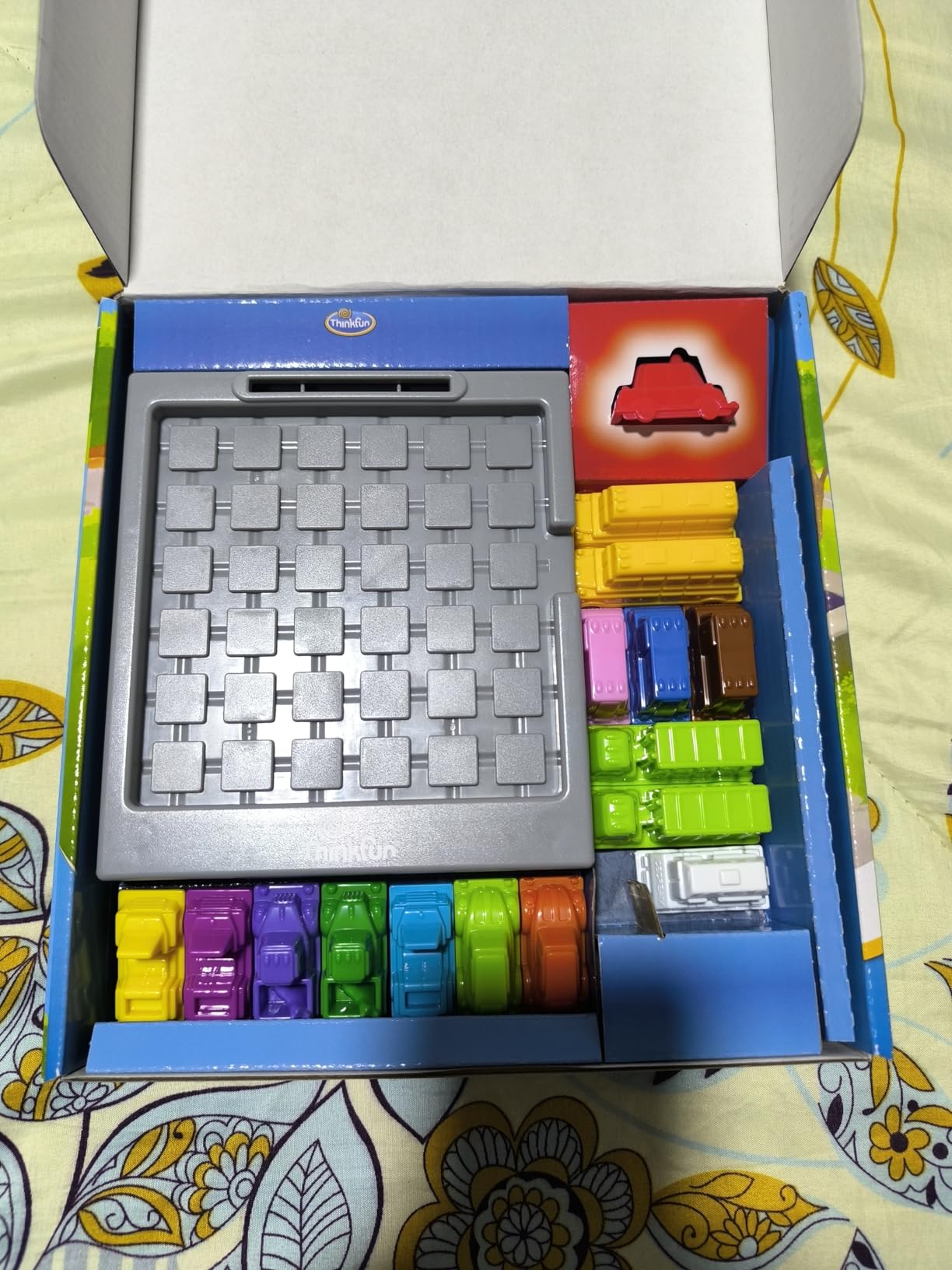 ThinkFun Rush Hour Junior - Classic Traffic Jam Logic Game - New Look for 2024 - STEM Toy for Kids - Engaging Puzzles for Ages 5 and Up - Junior Edition - MESH Accredited customer photo 1