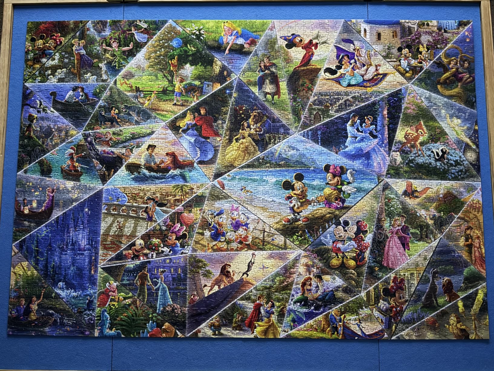 Buffalo Games - Thomas Kinkade Disney Collage Jigsaw Puzzle, 2000 Piece Puzzle for Adults, Disney Art Collection customer photo 1