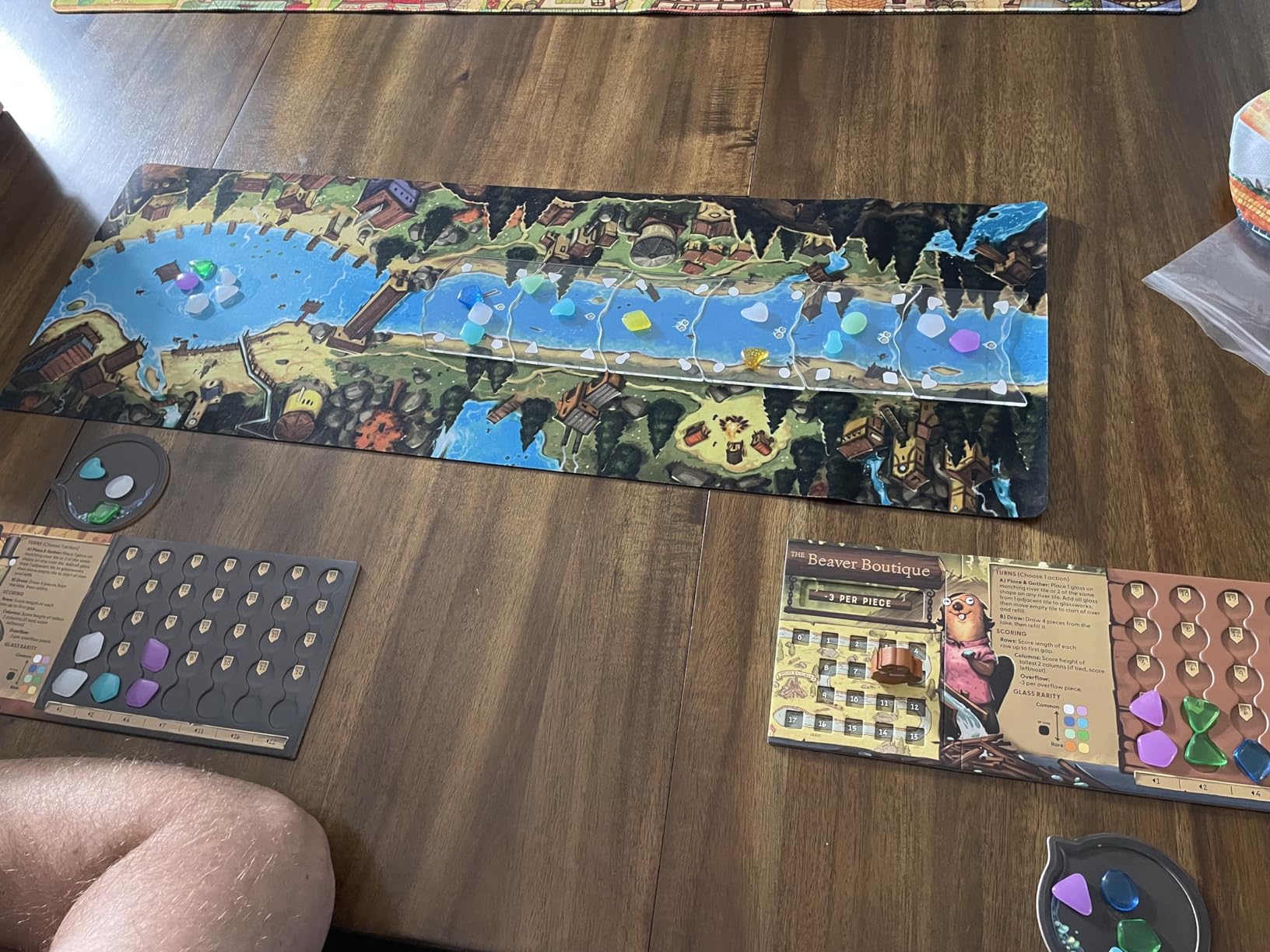ALLPLAY - River Valley Glassworks Deluxe Edition Board Game for Families and Adults - Cozy Yet Clever Drafting Game - Colorful, Tactile Pieces - Scoring Puzzle - 1 to 5 Players - 20 Minutes customer photo 1