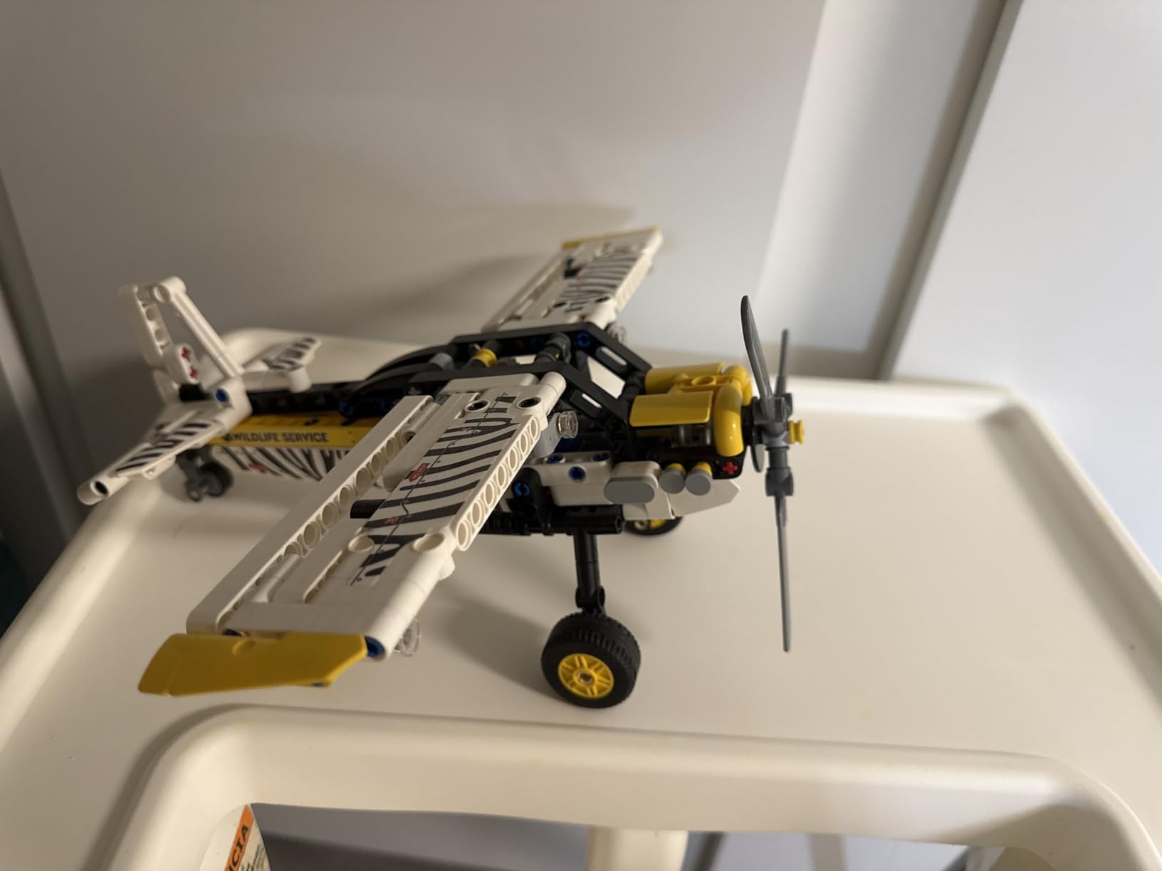 LEGO Technic Bush Plane Toy - Buildable Airplane Toy for Kids, Boys and Girls, Ages 8+ - Model Airplane Gift with Spinning Propeller, 4-Cylinder Piston Engine, and More - 42198 customer photo 1