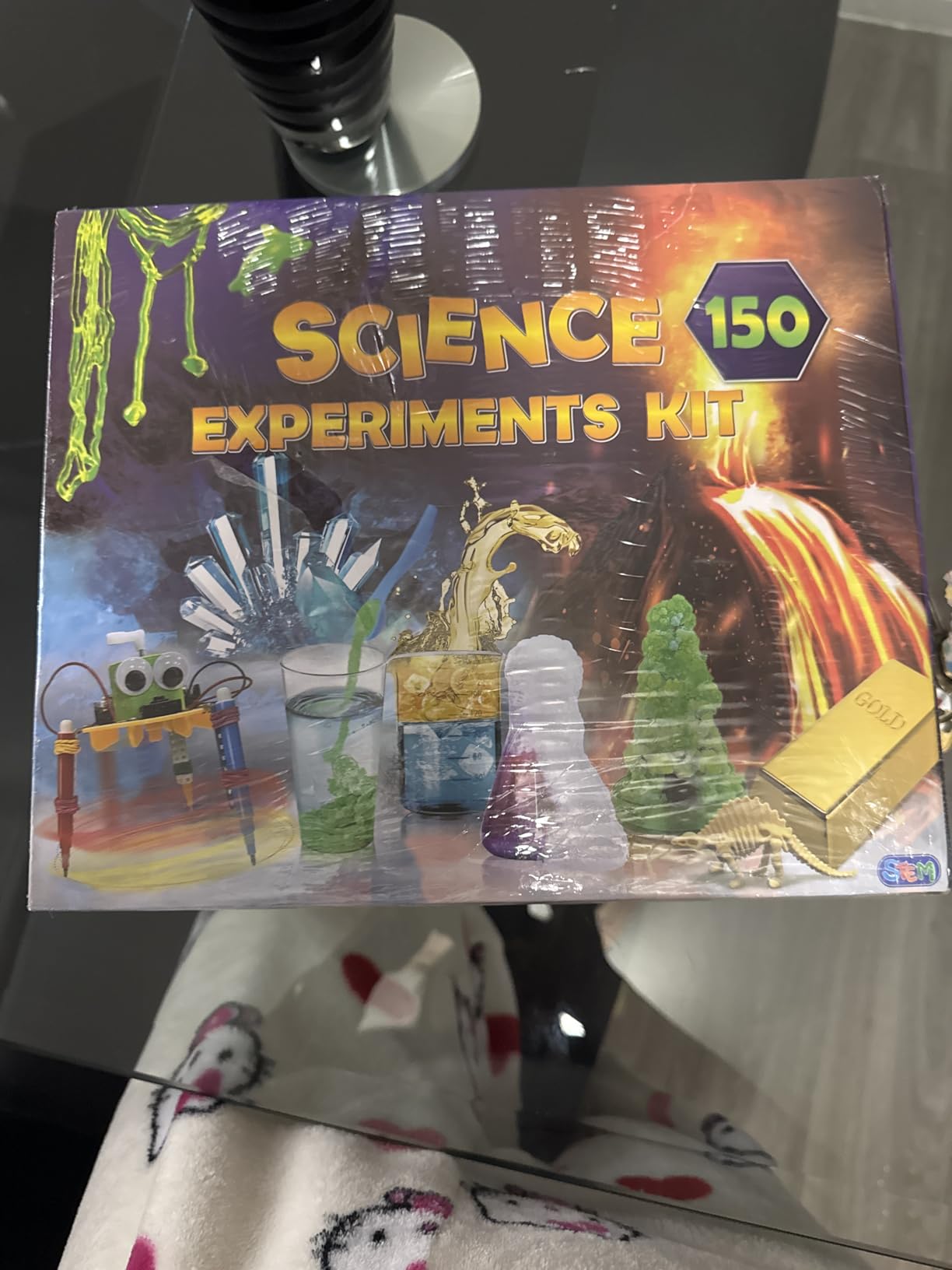 UNGLINGA 272 Experiments Science Kit for Kids, Chemistry Set, S.T.E.M Toys Boys Girls Birthday Gifts, Volcano, Crystal, Magic, Physics Lab Educational Learning Project customer photo 2