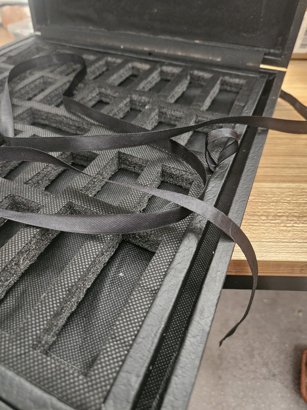 Chess Storage Box for 15 Inch Chess Set - Premium Faux Leather Case for Marble Game Pieces, Elegant & Protective Storage Solution customer photo 2
