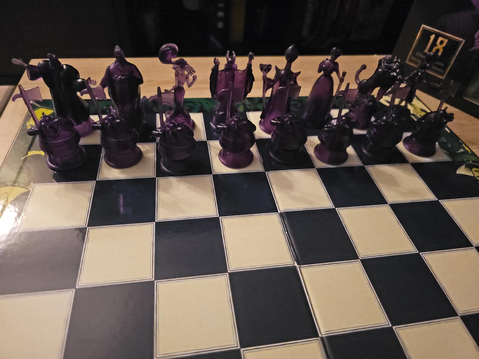Spin Master Games, Disney Villains Chess Set for Adults & Kids, Play as Classic Disney Characters Ursula, Jafar, Hades, & More, STEM Activity, 2 Players, for Ages 8 & Up customer photo 2