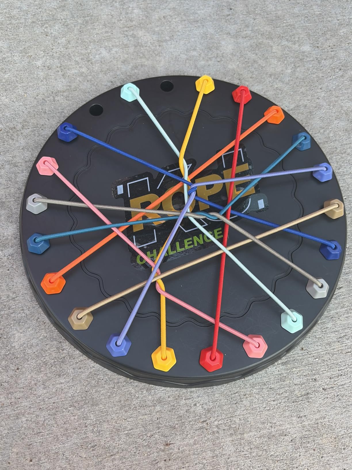 lartoys Rope Untangling Puzzle Game, Educational Strategy Board Game for Kids & Adults, Family Travel Party Games with Multi-Level Challenges, Gifts for All Ages customer photo 2