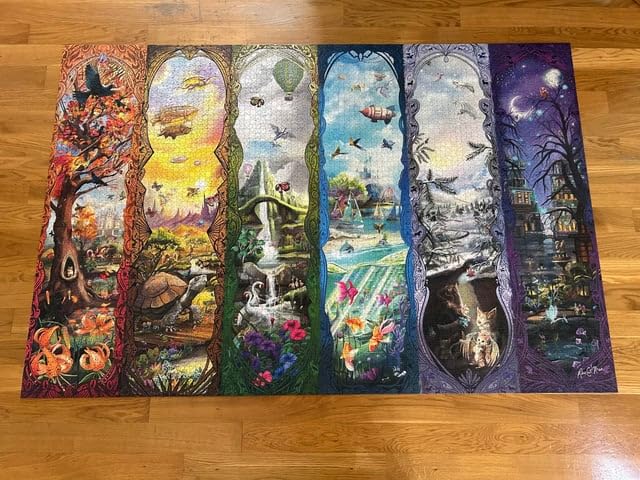 Ravensburger The Six Portals 7000 Piece Jigsaw Puzzle | Premium Quality Made in Europe | FSC Certified Materials customer photo 1