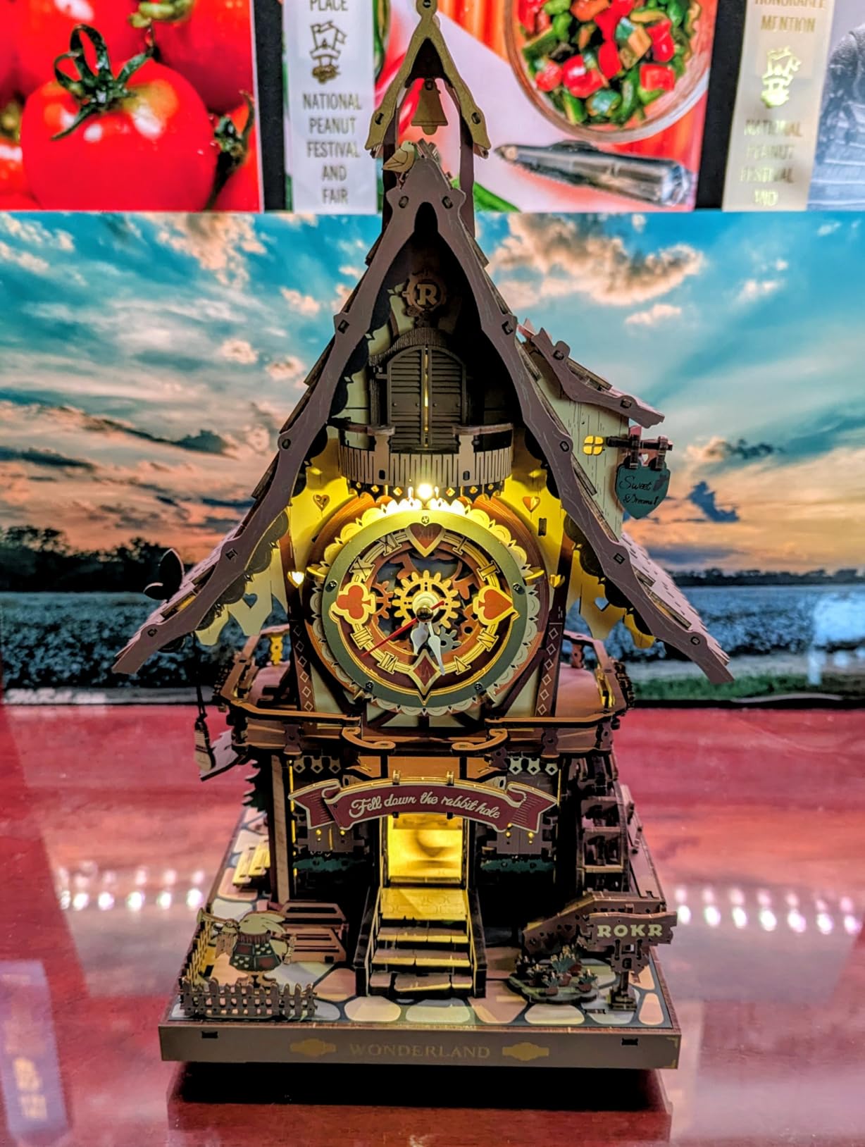 3D Wooden Puzzles for Adults, Cuckoo Clock Model Kit, Room Home Decor DIY Watch Making Kit Functional Mechanical Building Toys, Hobbies Birthday Christmas Day Gifts for Men Women 14+ customer photo 1