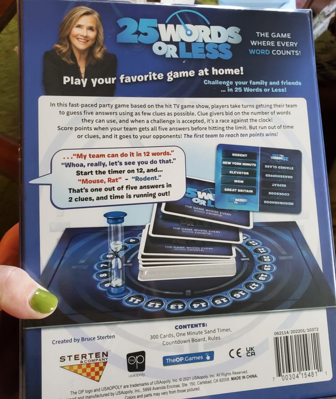 25 Words or Less Board Game, Figure Out the Secret Words Before Time Runs Out, 300 Cards, Timer & Countdown Board Included, Fast-Paced Party Game for Families & Adults, Fun for Game Nights & Gatherings customer photo 1
