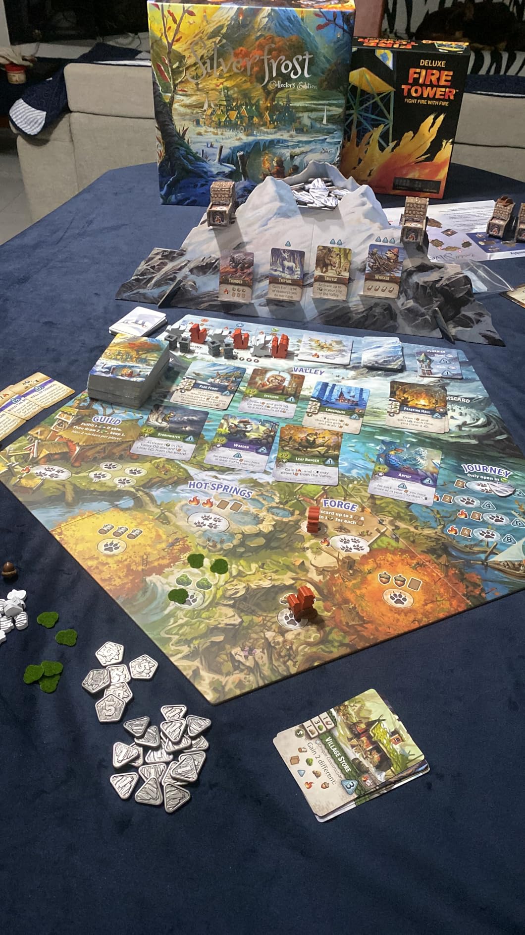 Everdell Silverfrost Collector's Edition Board Game | Standalone City-Building Strategy Game | Explore The Frozen Peaks of Silverfrost | Premium Resources | Age 10+ | 1-4 Players customer photo 1