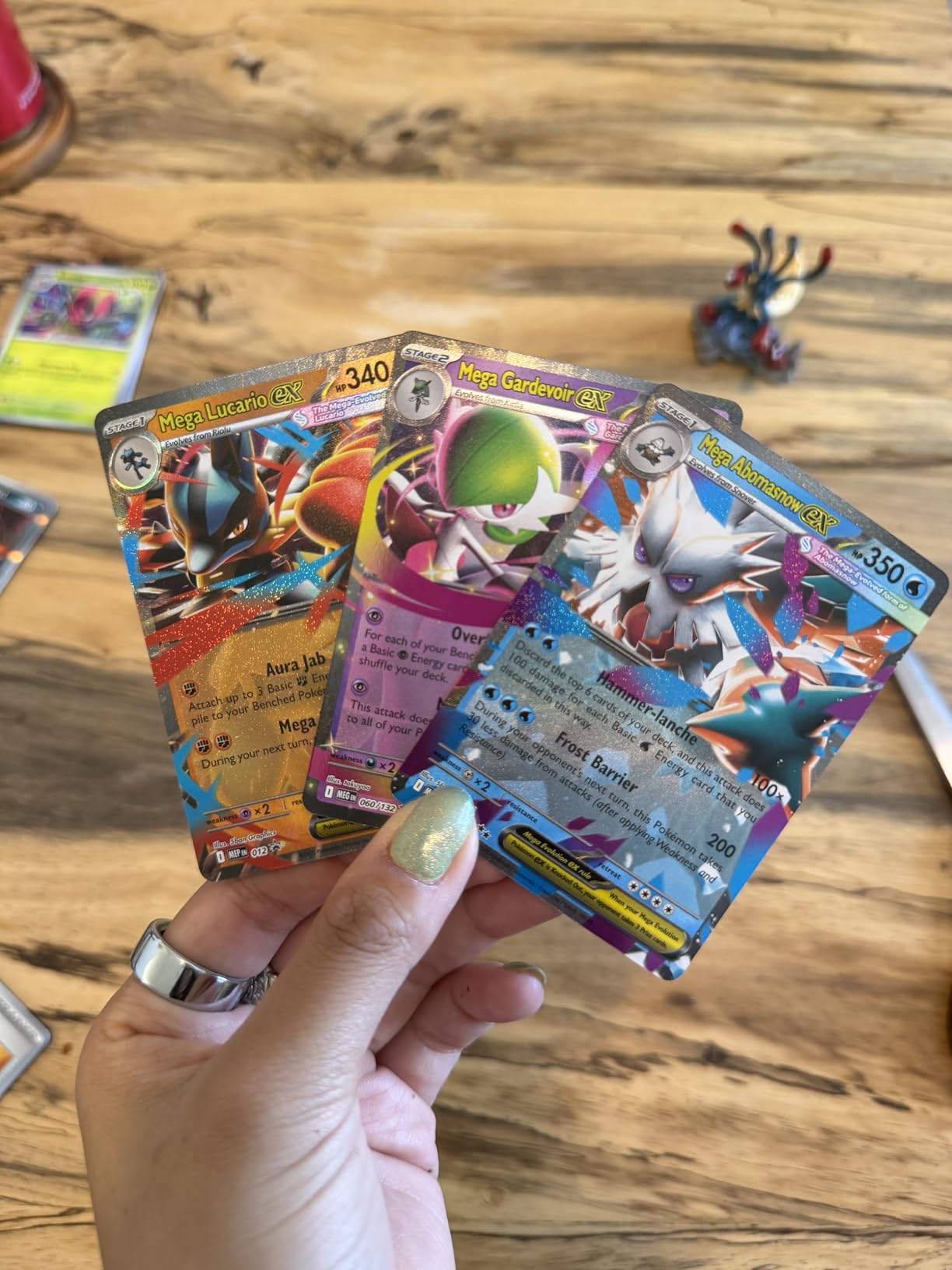 Pokemon TCG: Mega Lucario ex Figure Collection customer photo 2