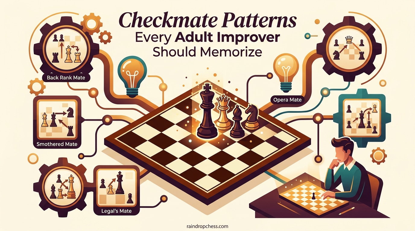 Checkmate Patterns Every Adult Improver Should Memorize