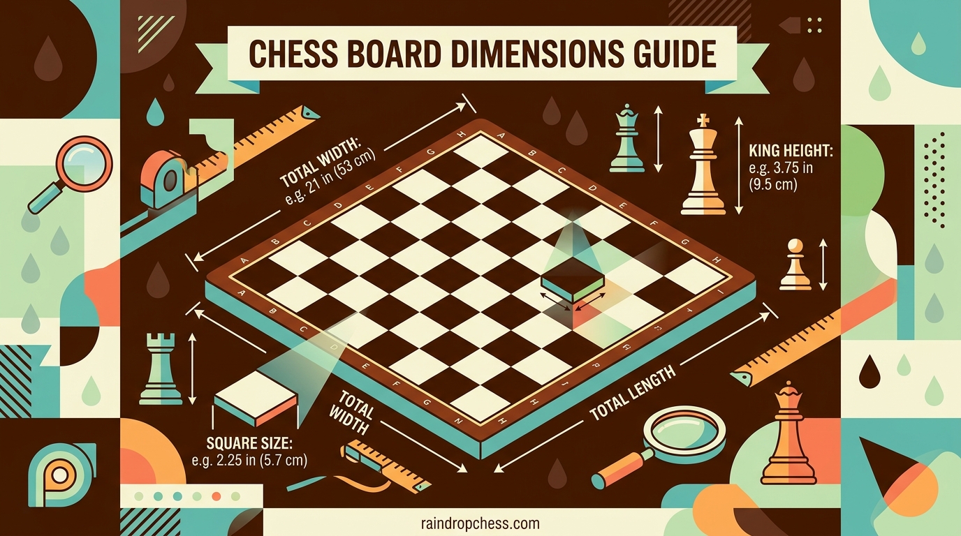 Chess Board Dimensions Guide