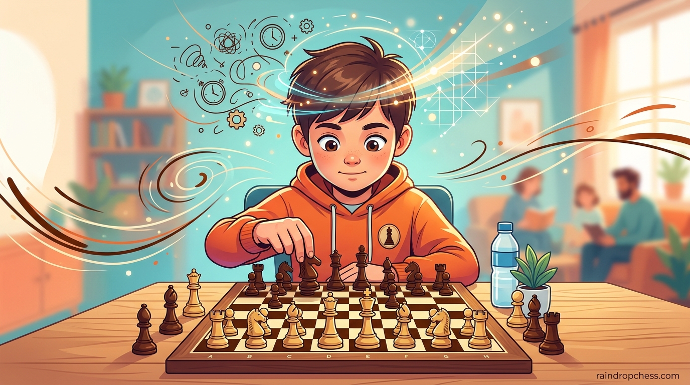 Chess for ADHD Kids Using the 64 Squares as a Focus Tool
