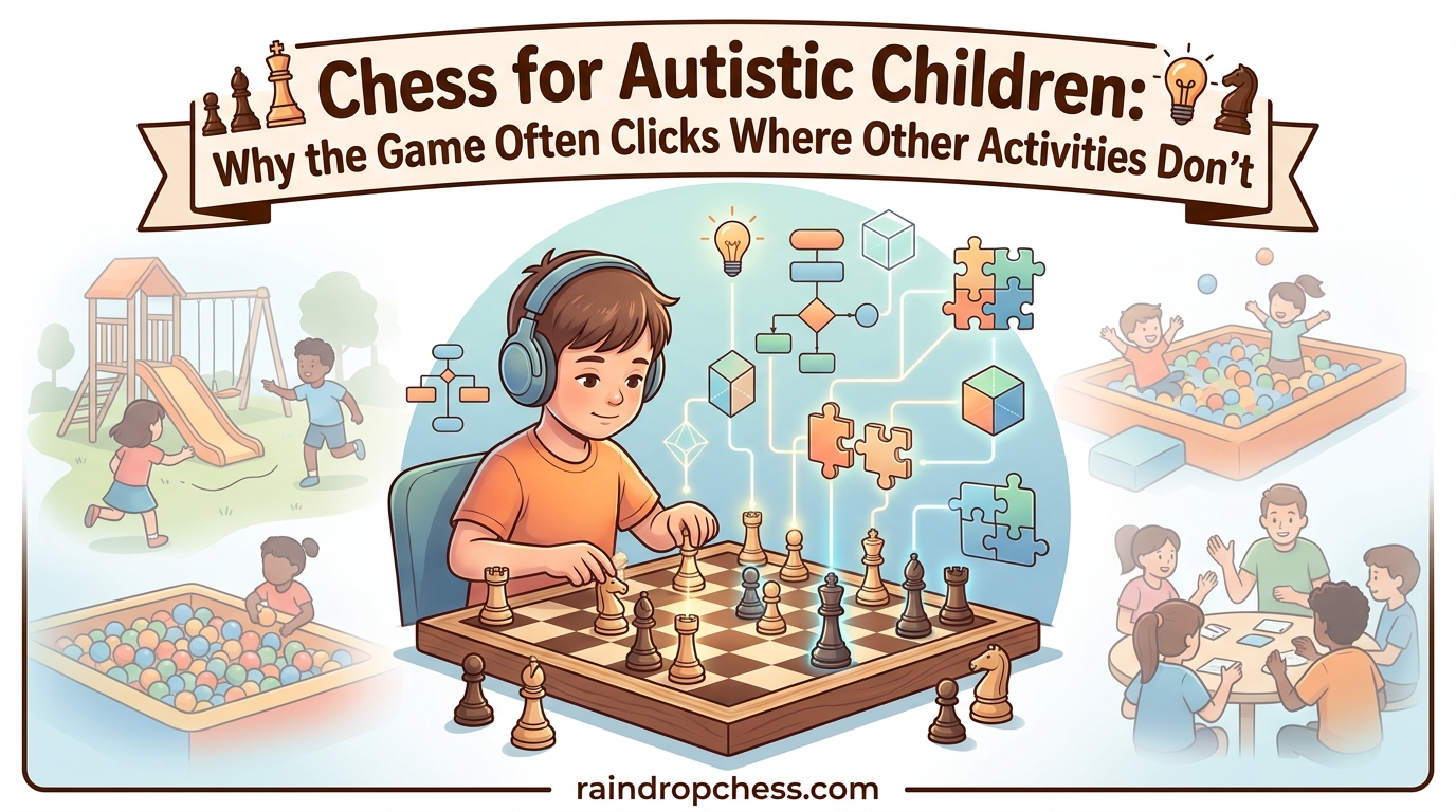 Chess for Autistic Children Why the Game Often Clicks Where Other Activities Don't