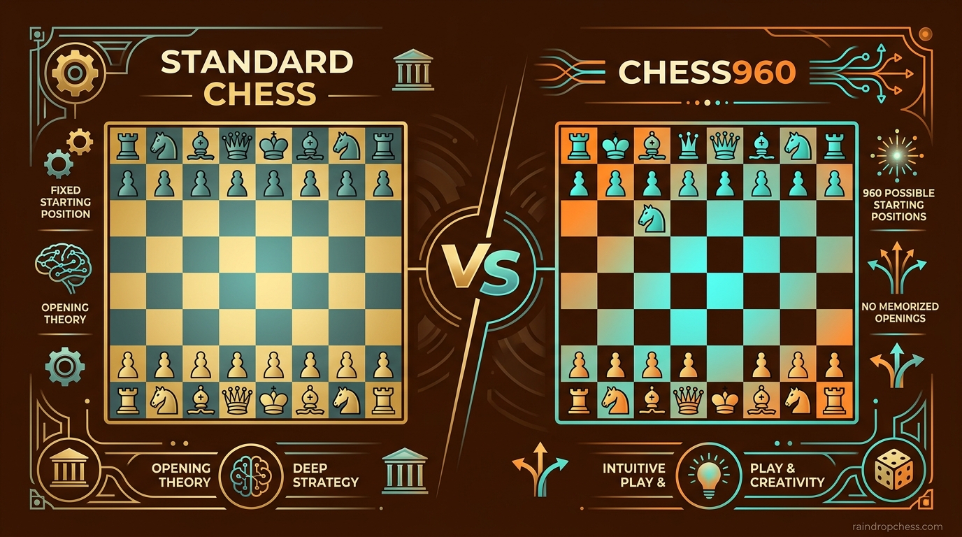 Chess960 vs Standard Chess