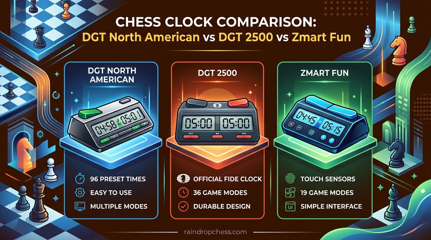 DGT North American vs DGT 2500 vs Zmart Fun