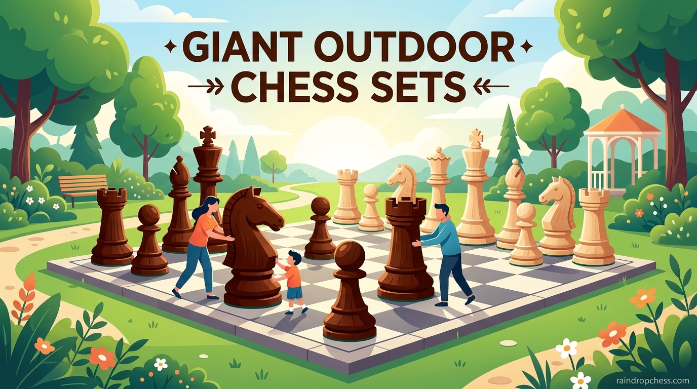 Giant Outdoor Chess Sets