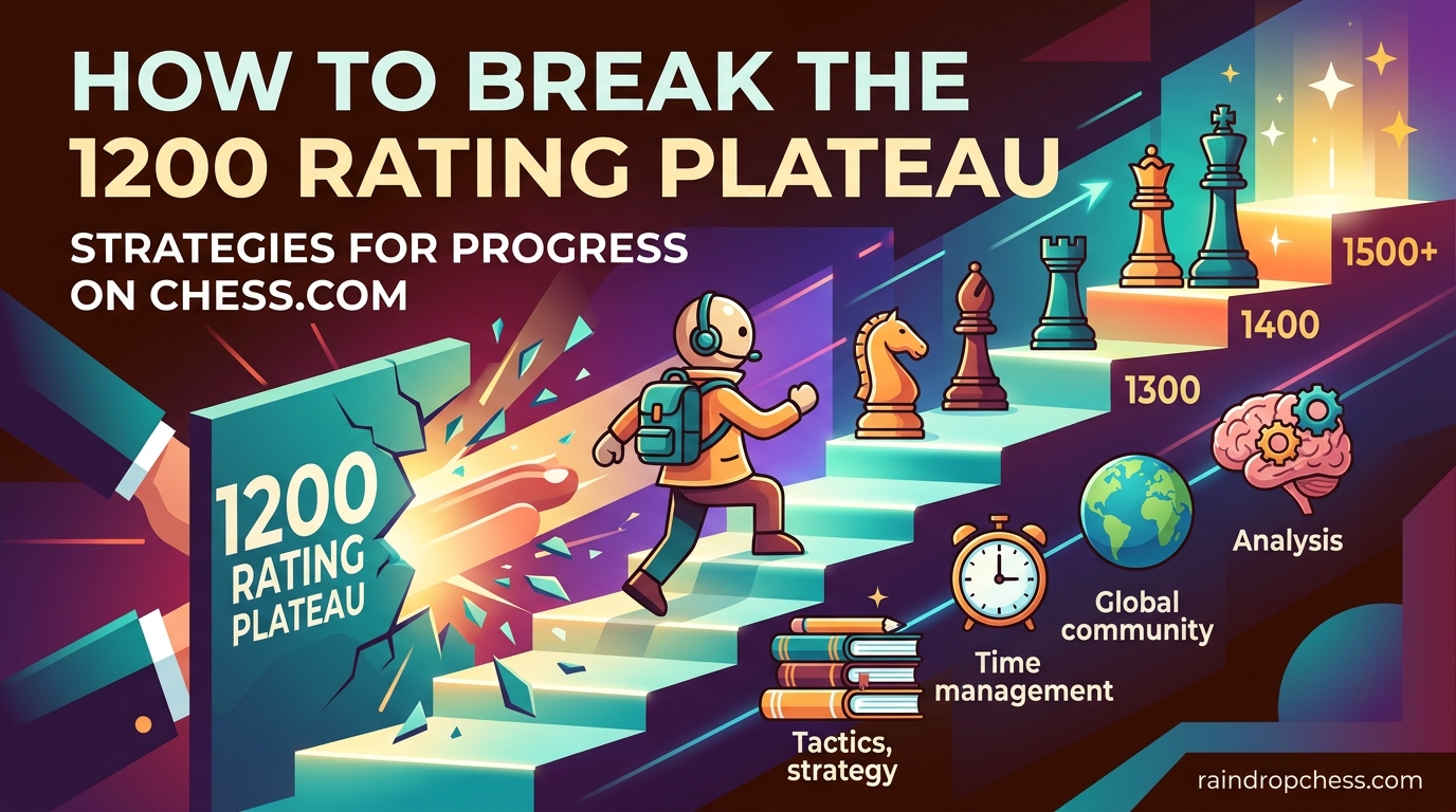 How to Break the 1200 Rating Plateau on Chess.com
