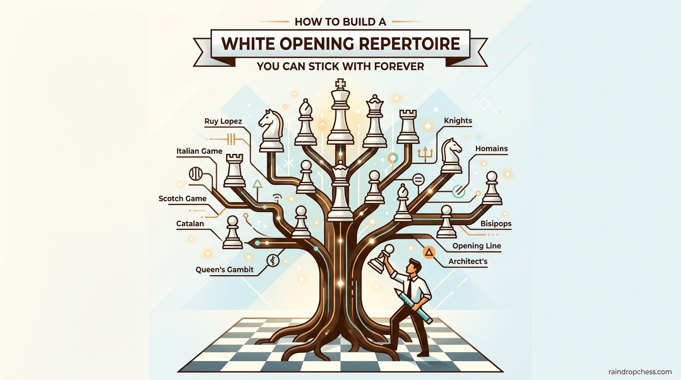 How to Build a White Opening Repertoire You Can Stick With Forever