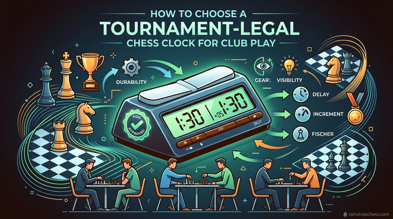 How to Choose a Tournament-Legal Chess Clock for Club Play