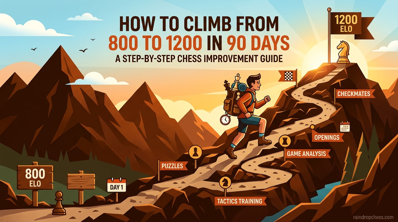 How to Climb From 800 to 1200 in 90 Days