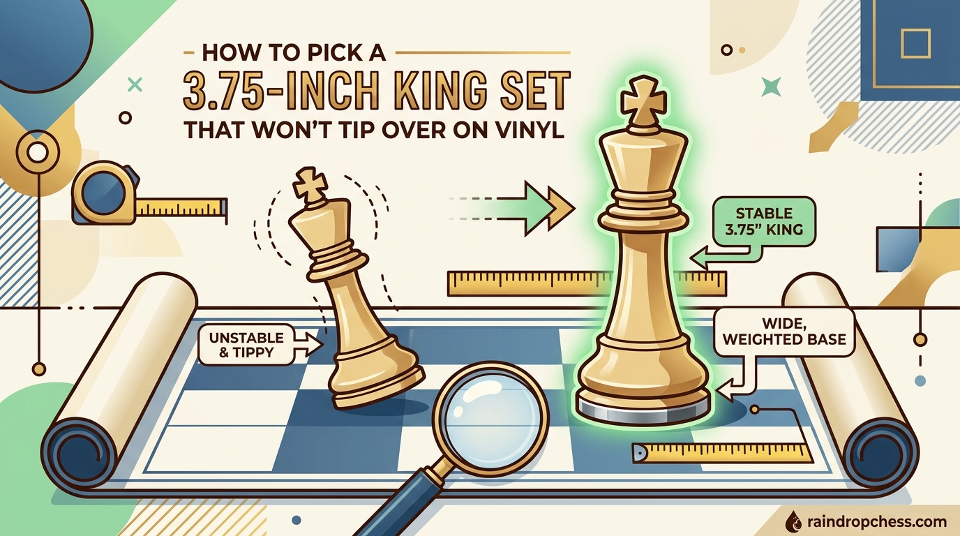How to Pick a 3.75-Inch King Set That Won't Tip Over on Vinyl