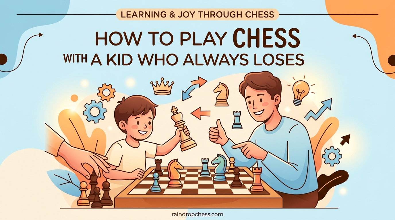 How to Play Chess With a Kid Who Always Loses