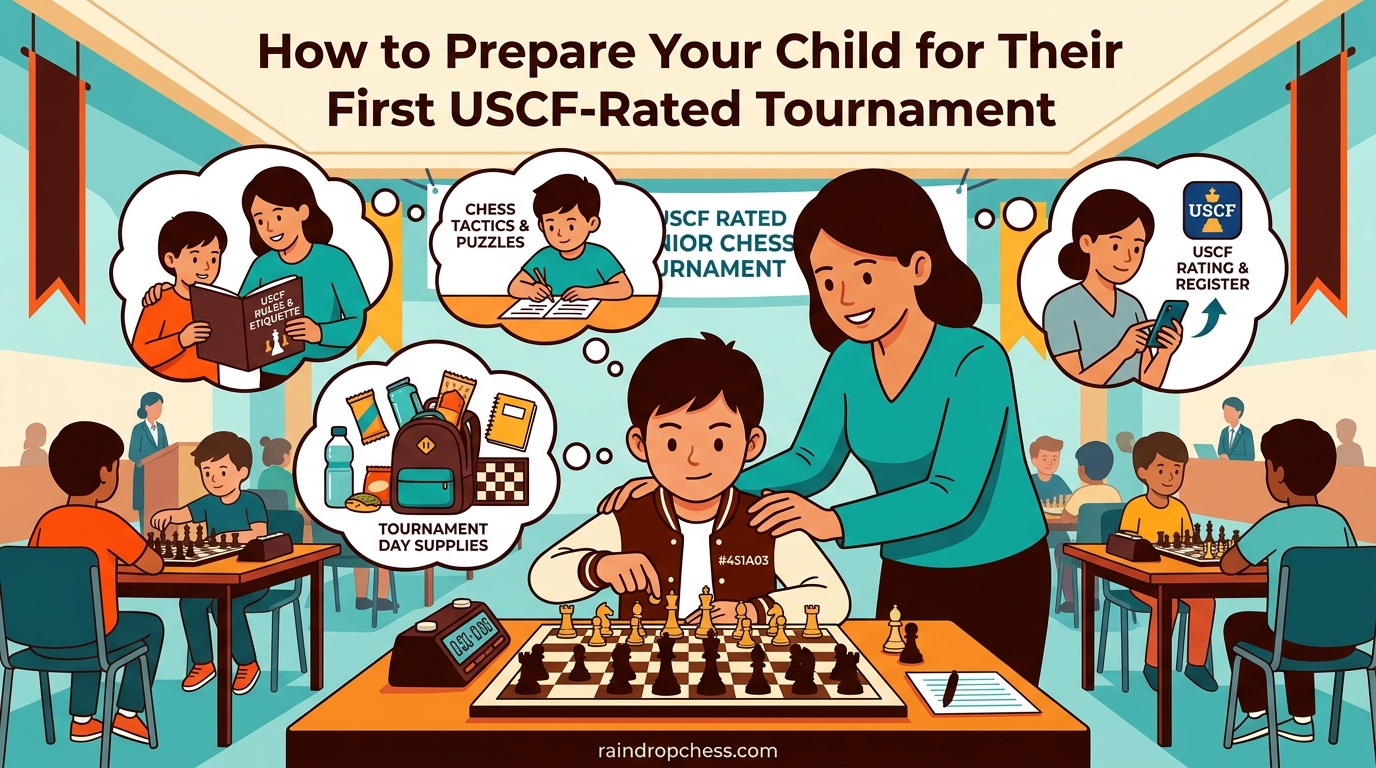 How to Prepare Your Child for Their First USCF-Rated Tournament