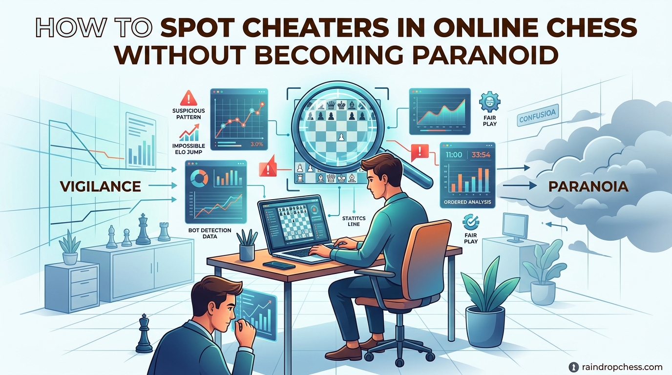 How to Spot Cheaters in Online Chess Without Becoming Paranoid