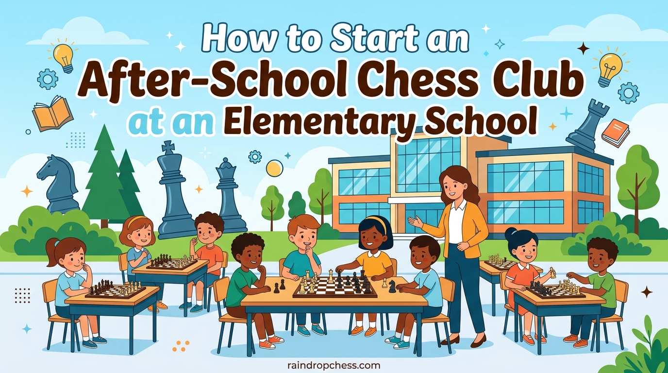 How to Start an After-School Chess Club at an Elementary School