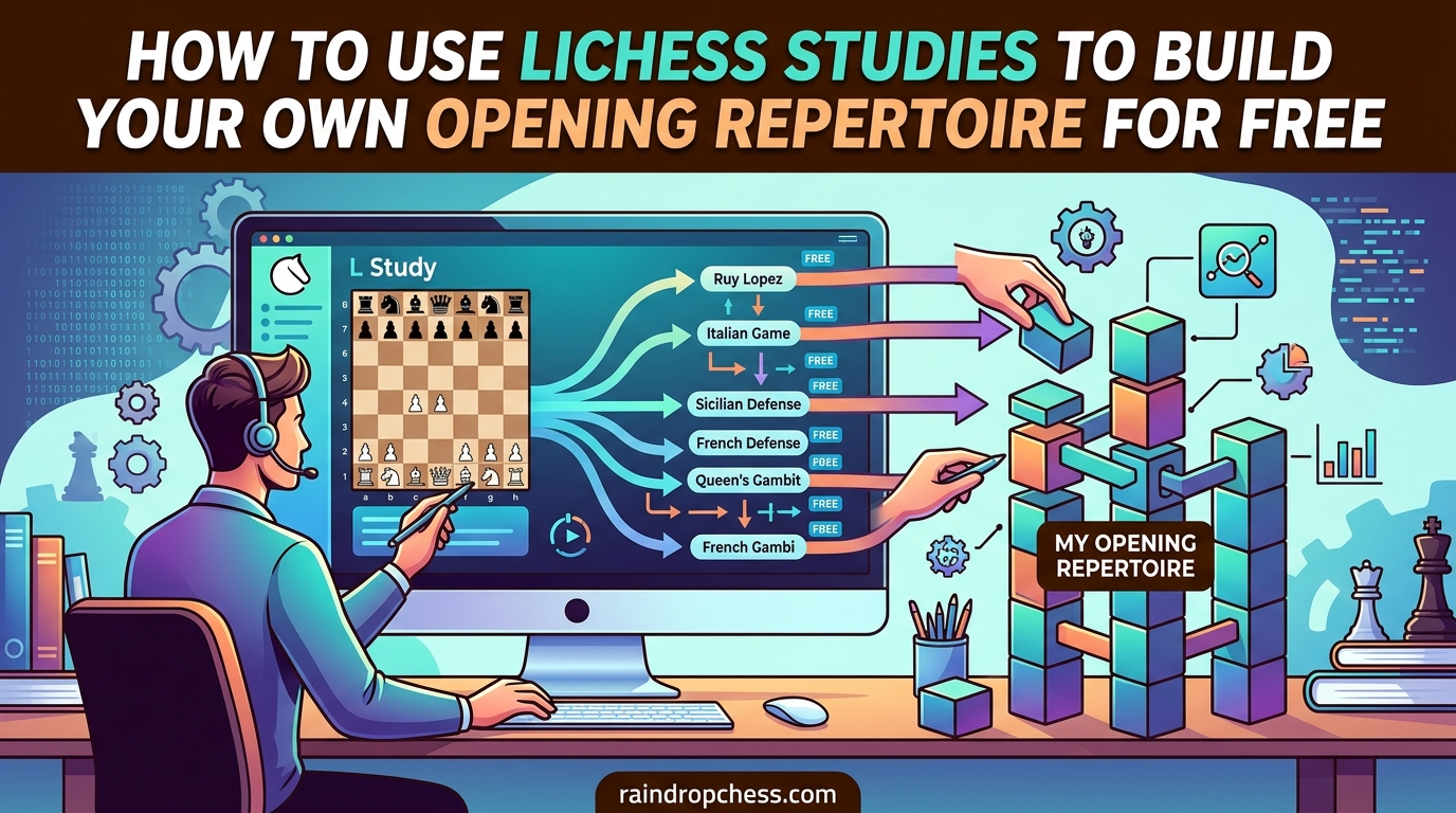 How to Use Lichess Studies to Build Your Own Opening Repertoire for Free