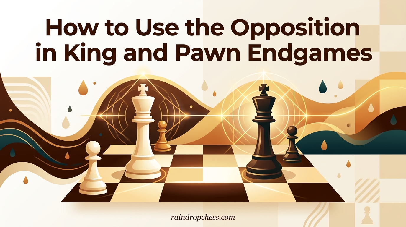 How to Use the Opposition in King and Pawn Endgames