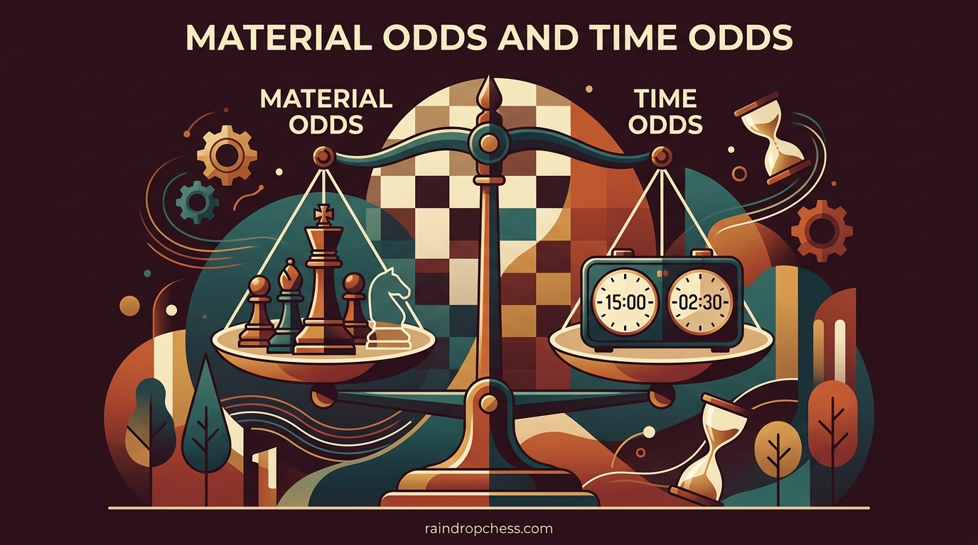 Material Odds and Time Odds