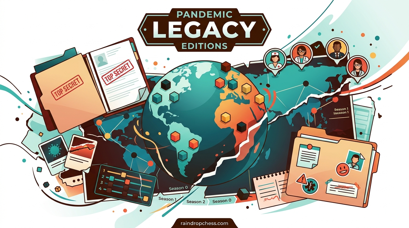 Pandemic Legacy Editions