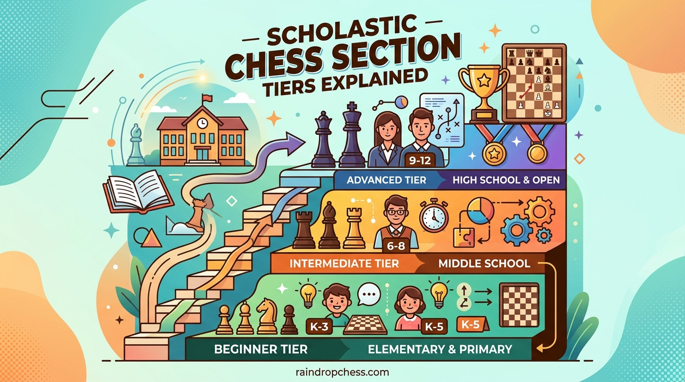 Scholastic Chess Section Tiers Explained