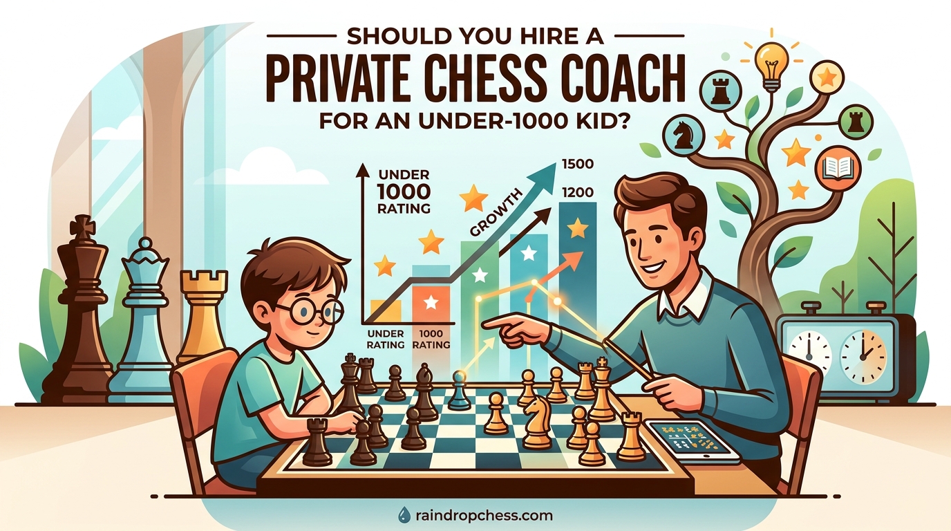 Should You Hire a Private Chess Coach for an Under-1000 Kid