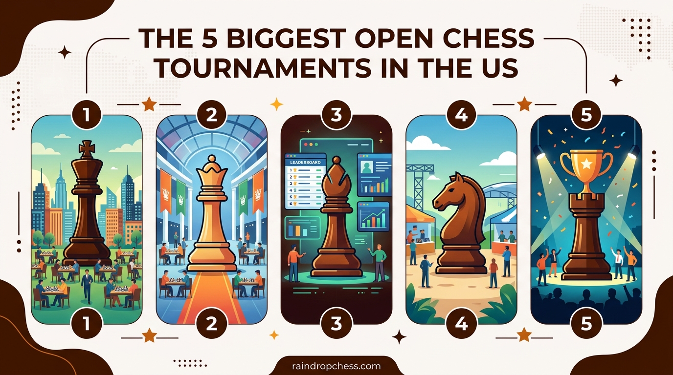The 5 Biggest Open Chess Tournaments in the US