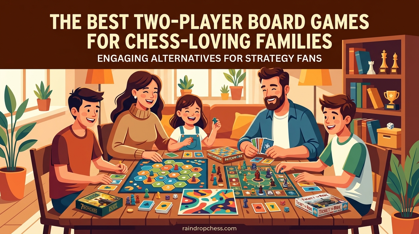 The Best Two-Player Board Games for Chess-Loving Families