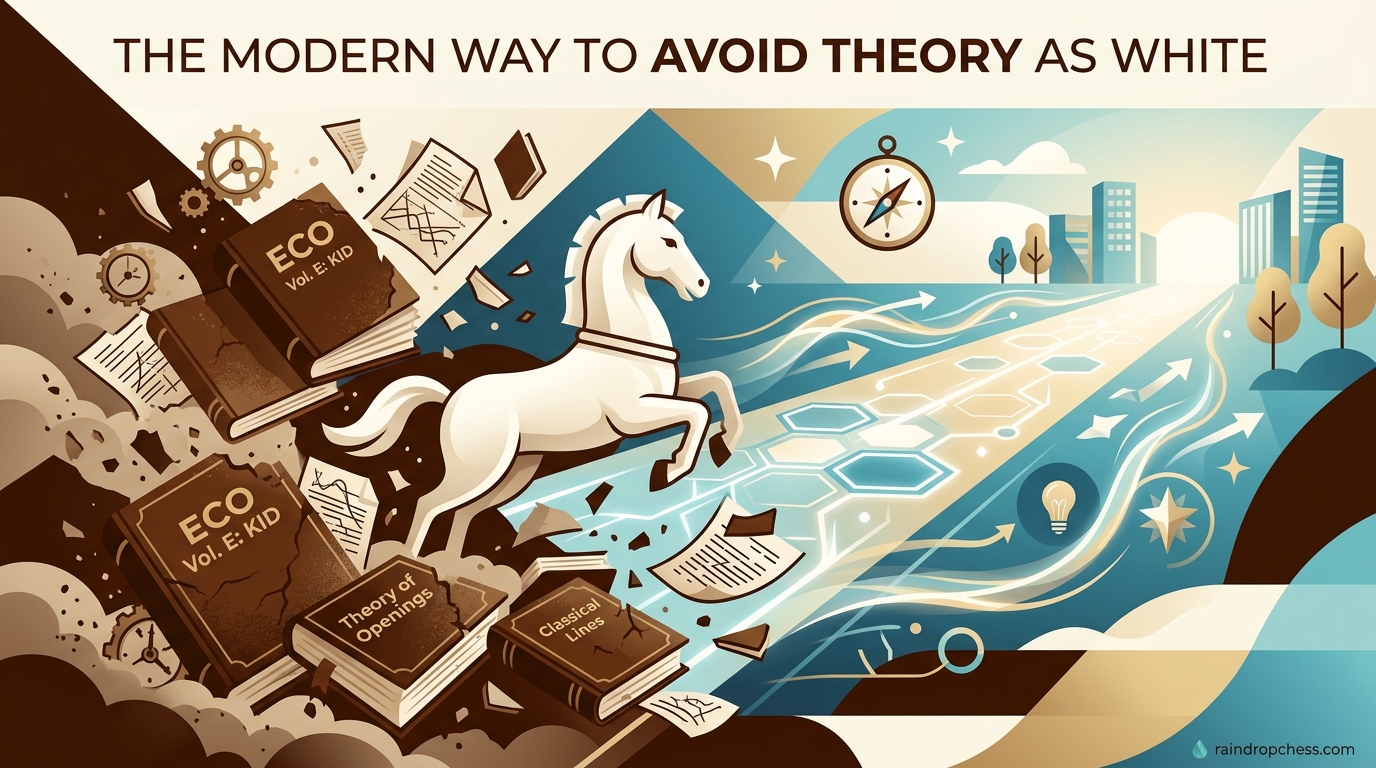 The Modern Way to Avoid Theory as White