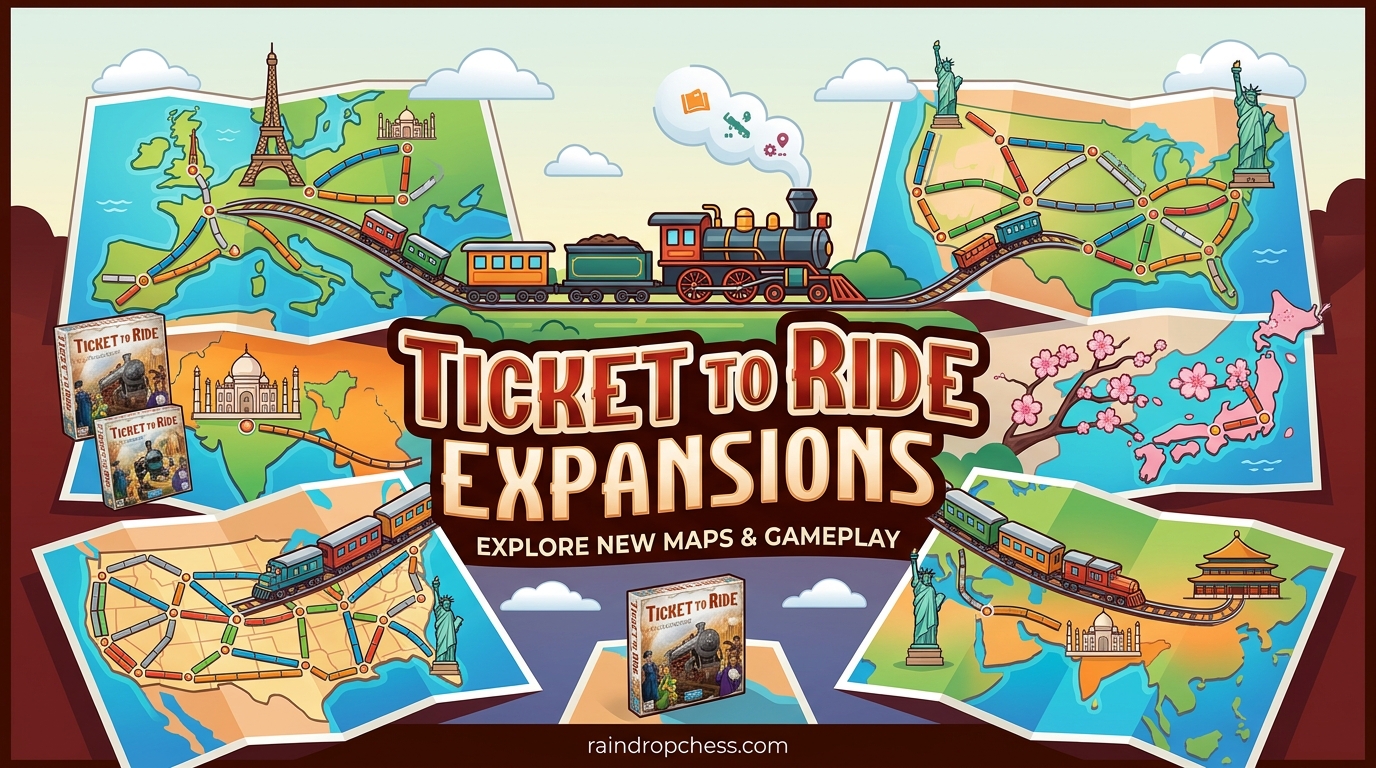Ticket to Ride Expansions