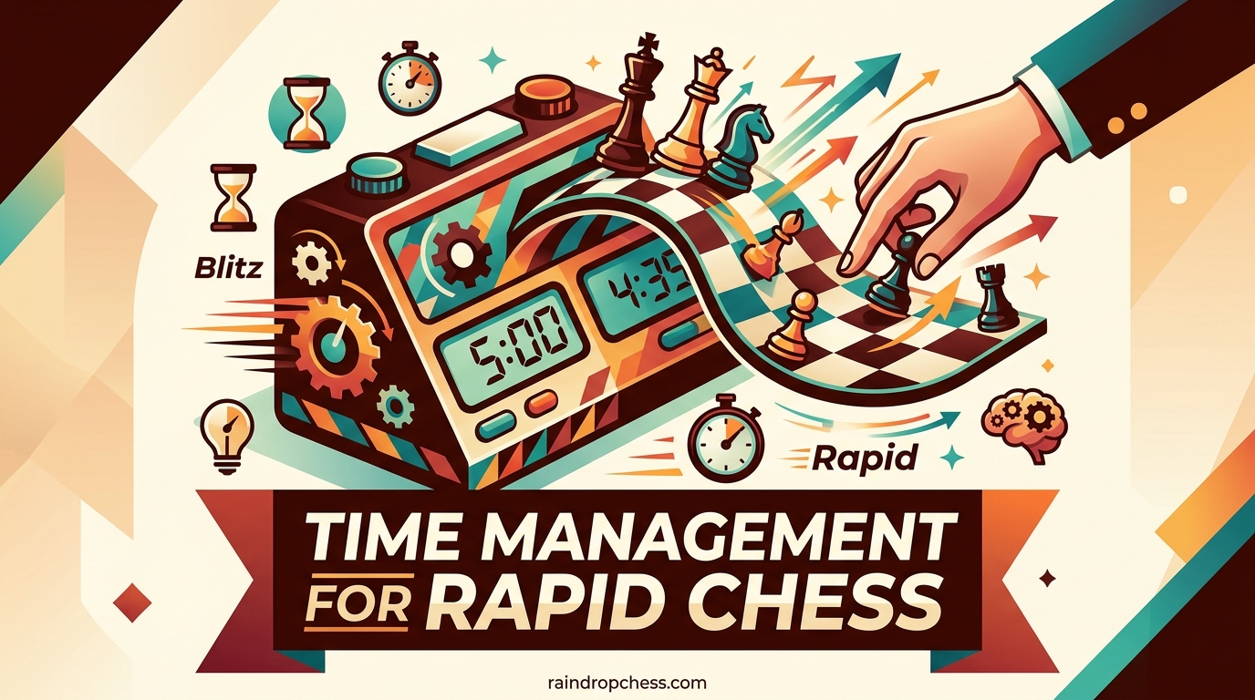 Time Management for Rapid Chess