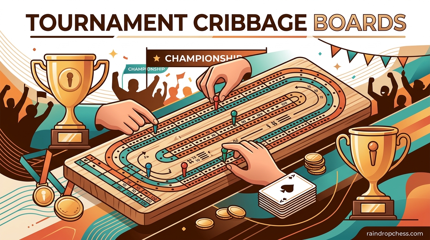 Tournament Cribbage Boards