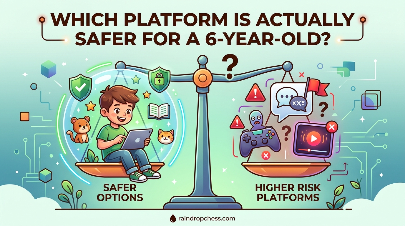 Which Platform Is Actually Safer for a 6-Year-Old