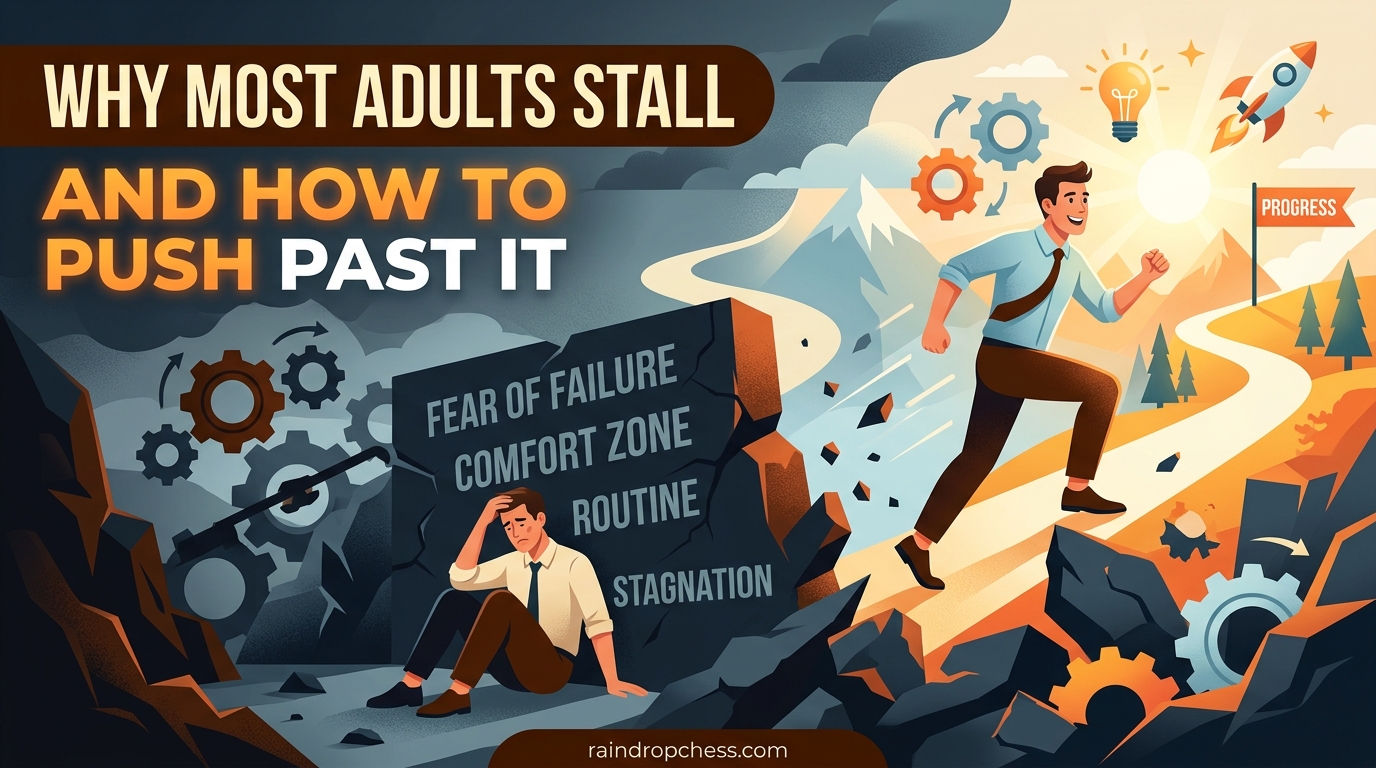Why Most Adults Stall and How to Push Past It