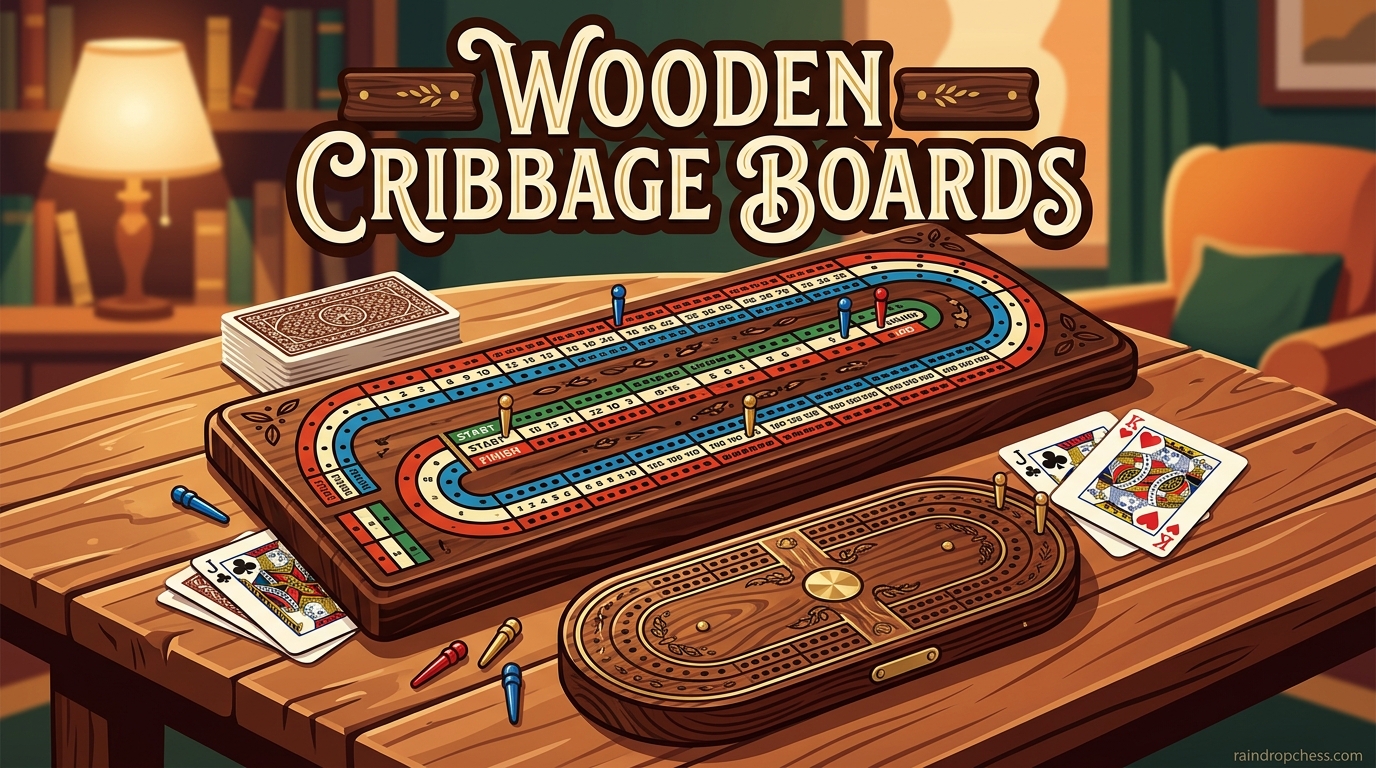 Wooden Cribbage Boards