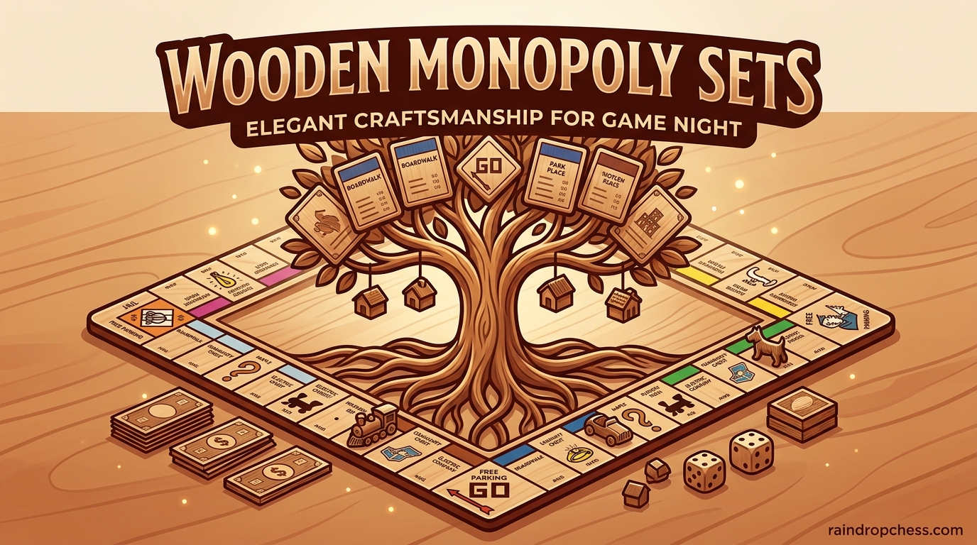 Wooden Monopoly Sets
