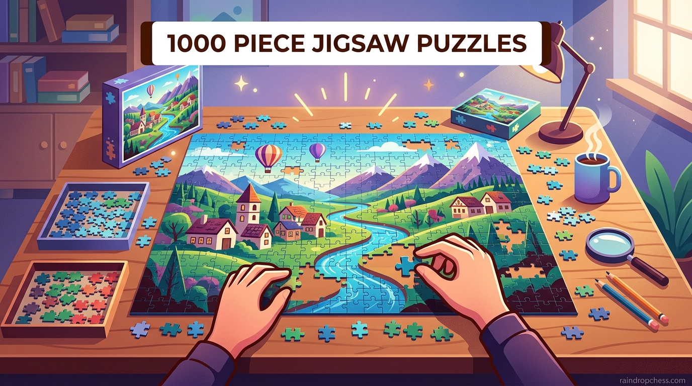1000 Piece Jigsaw Puzzles