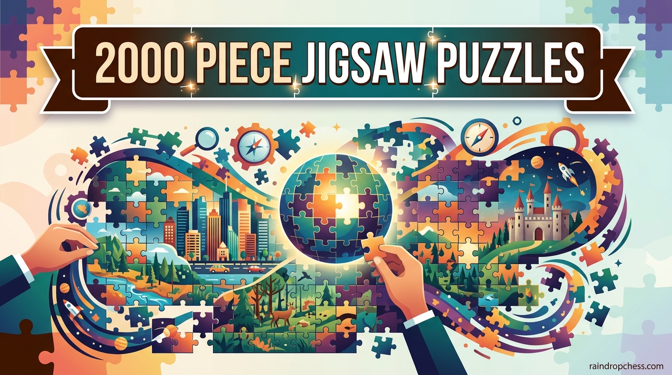 2000 Piece Jigsaw Puzzles