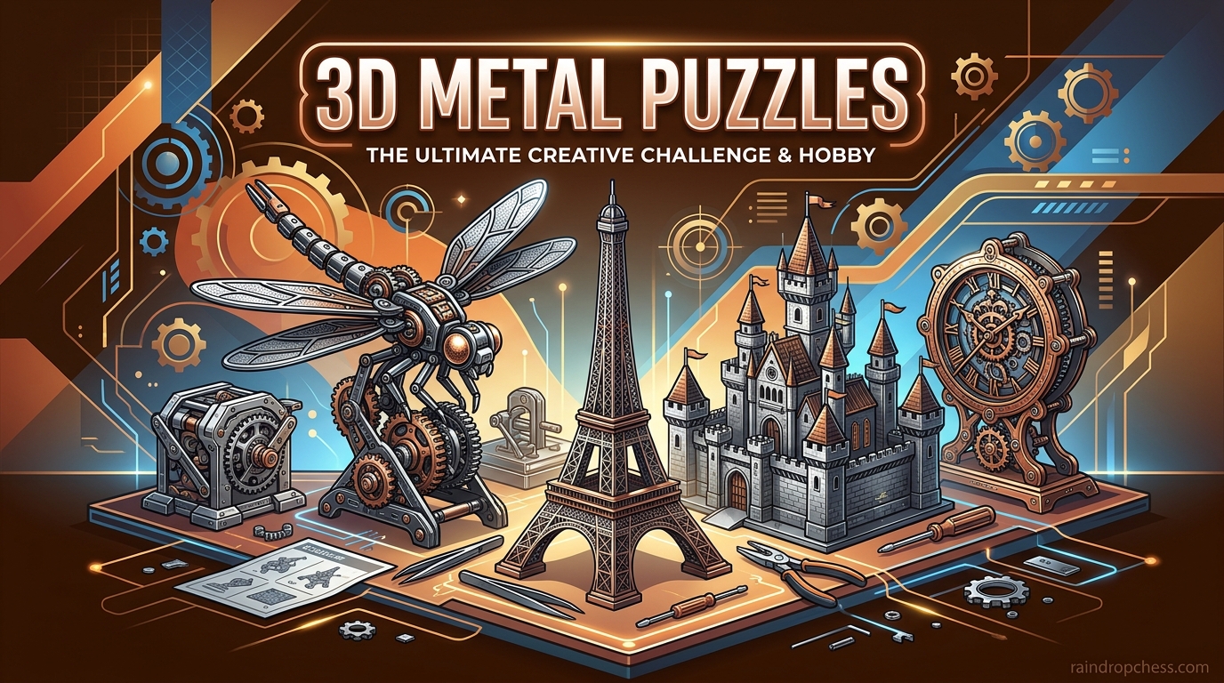 3D Metal Puzzles