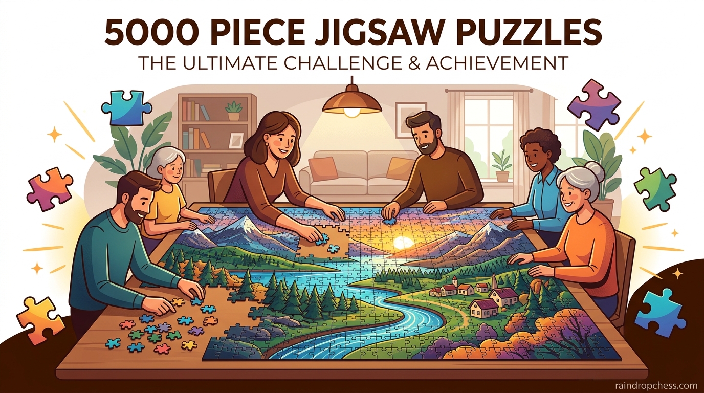 5000 Piece Jigsaw Puzzles