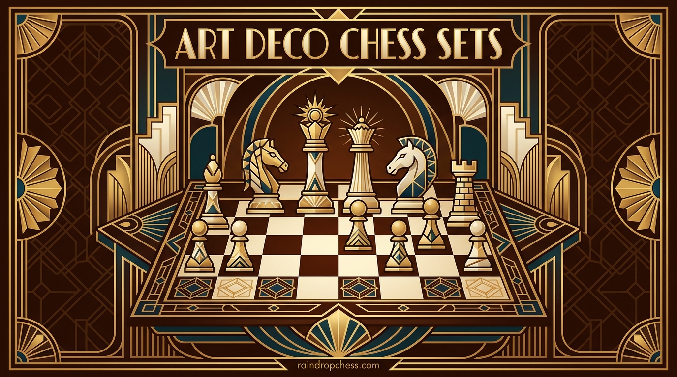 Art Deco Chess Sets
